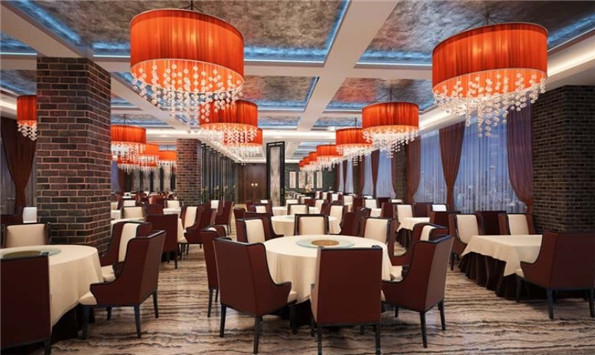 北京中餐廳餐飲設計效果圖