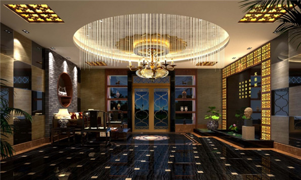 北京酒店中式餐廳裝飾裝修設計